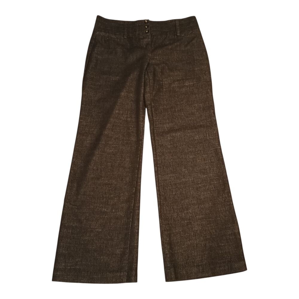 B Wear Byer California Women's Black Trousers Triple Button Waist Size 11 Junior
